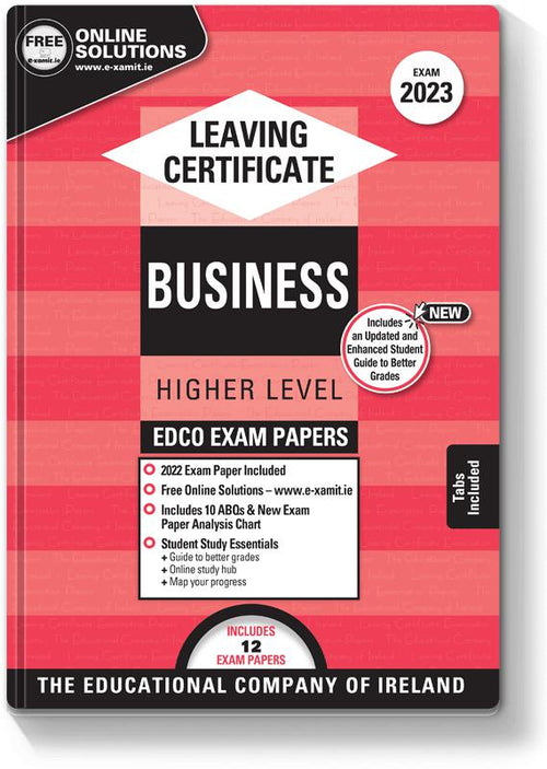 Exam Papers - Leaving Cert - Business - Higher Level - Exam 2023